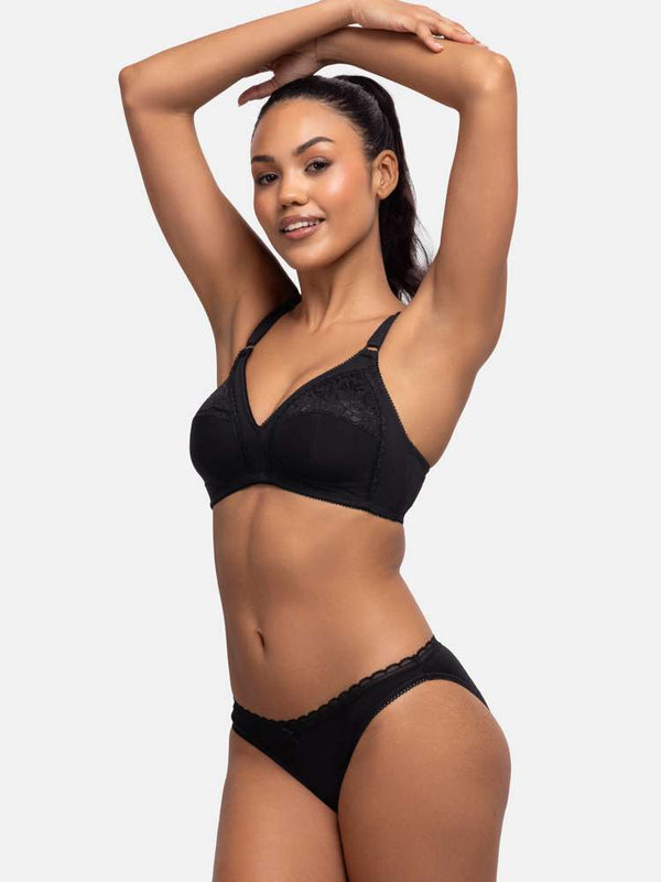 Dorina 3 PACK NAOMI BRIEF BLACK