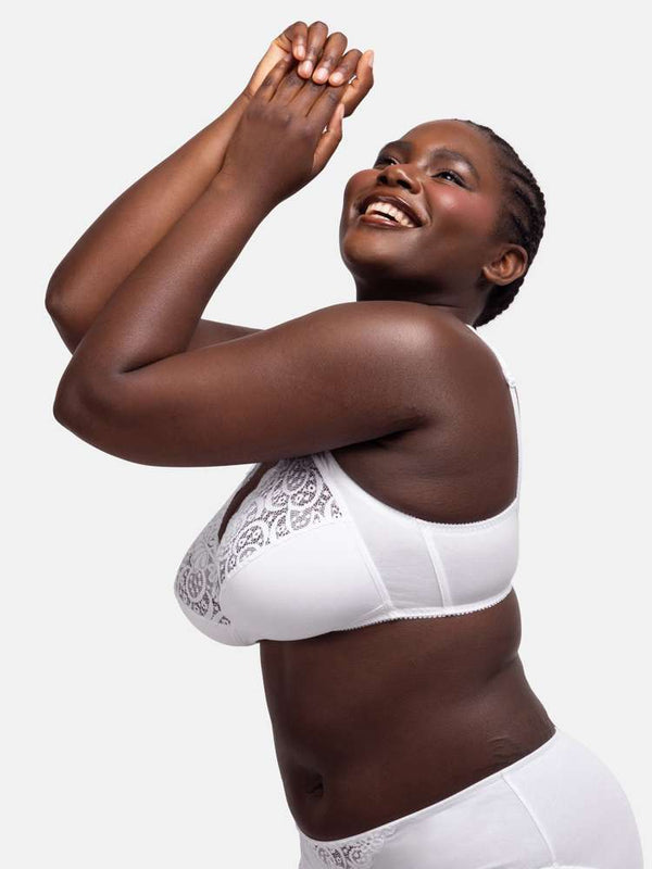 Dorina GEORGINA NON PADDED BRALETTE WHITE WHITE