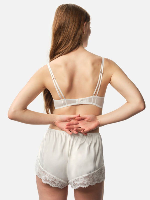 Dorina LYRA SATIN SHORTS IVORY