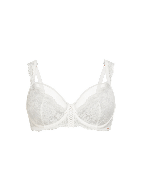 dorina LYRA SATIN UNDERWIRE BRA IVORY