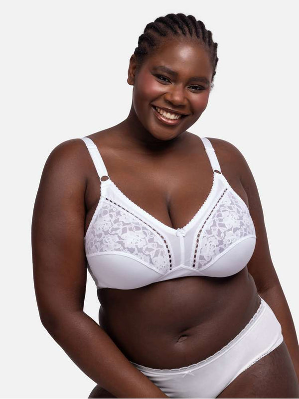 Dorina MADELINE NON PADDED BRALETTE WHITE WHITE