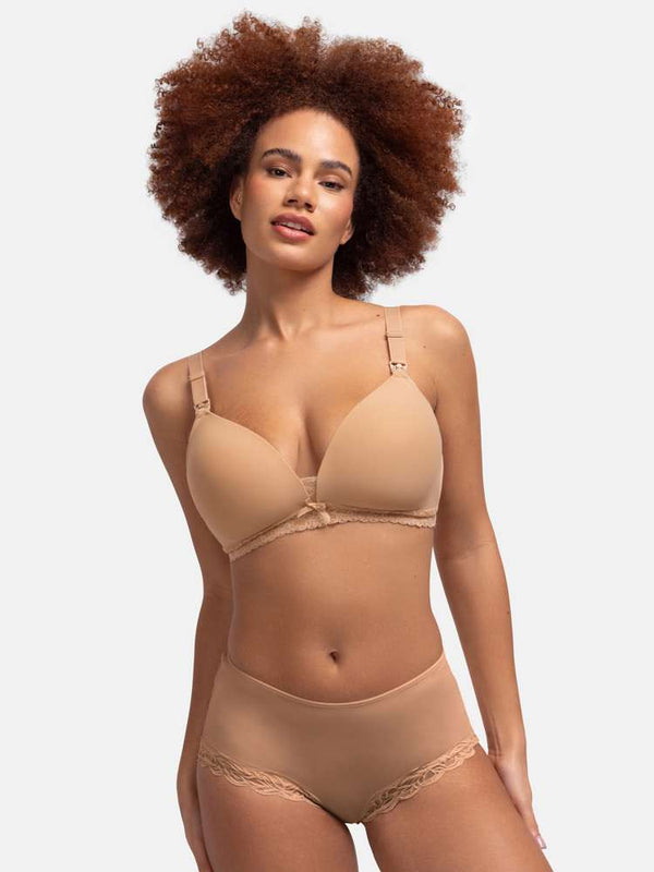 Dorina MAY MATERNITY NURSING BRA Beige