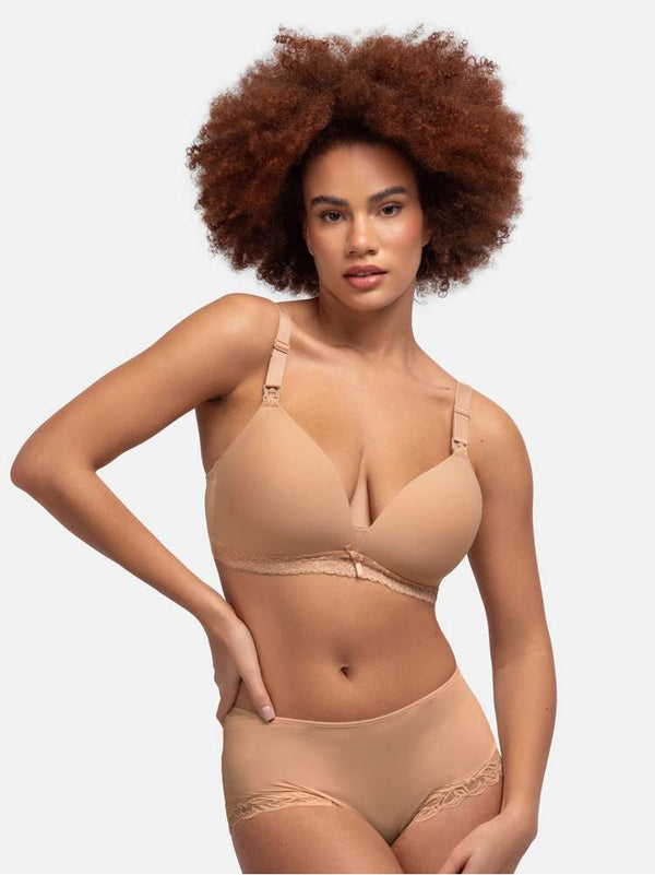 Dorina MAY MATERNITY NURSING BRA Beige
