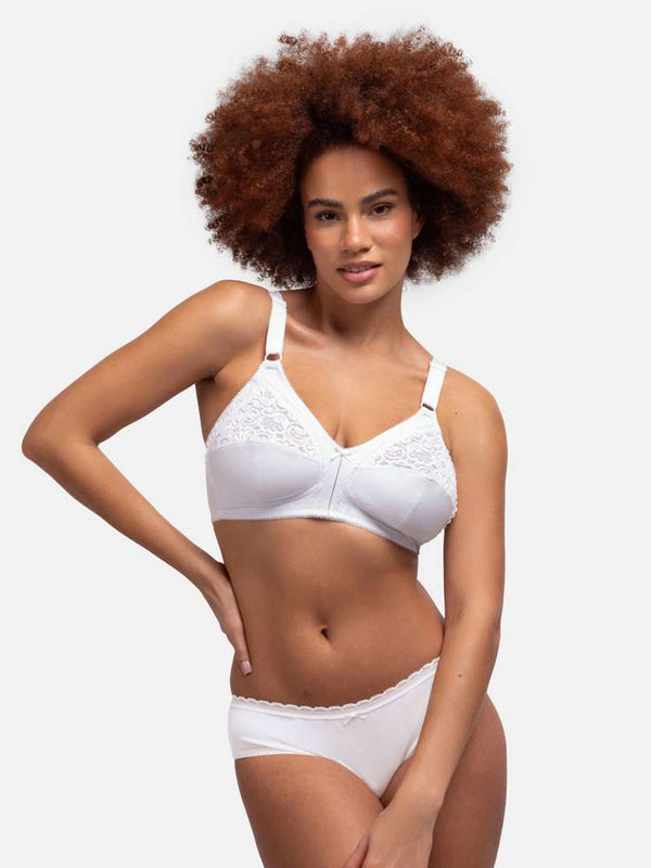Dorina MONICA NON PADDED BRALETTE WHITE WHITE