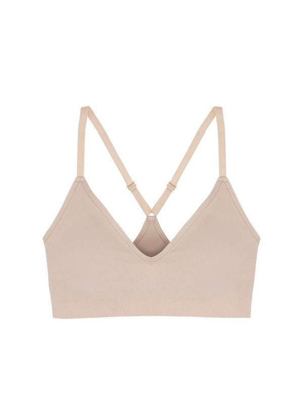 dorina REVIVE BRALETTE WITH REMOVABLE CUPS BEIGE