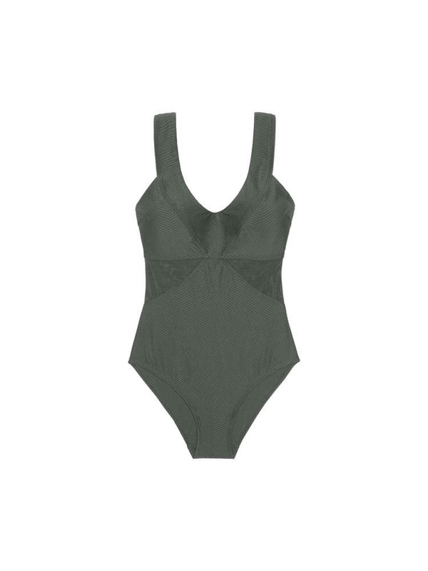 dorina SAINT TROPEZ SCULPTING SWIMSUIT GREEN