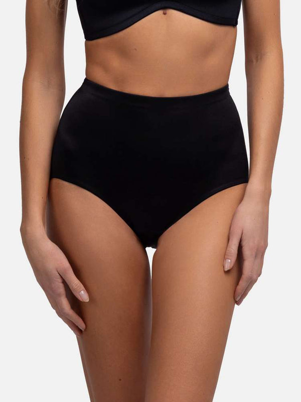dorina SUBLIME SCULPT MID WAIST BRIEF BLACK