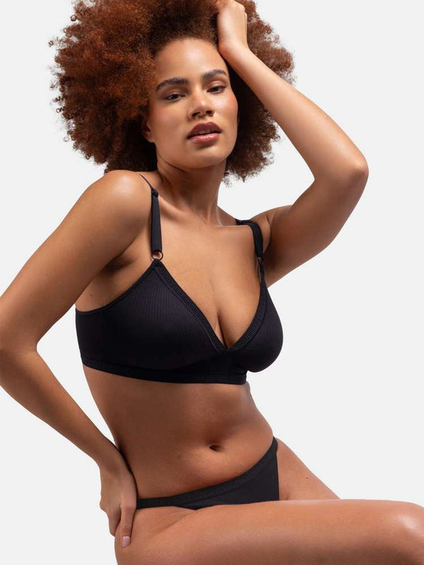 Dorina TIFFANY NON PADDED BRALETTE BLACK