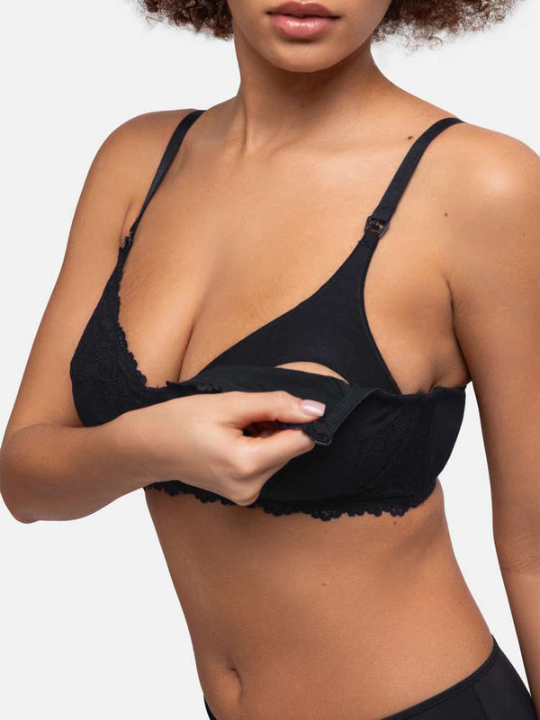 Dorina VALERIA MATERNITY NURSING BRA BLACK