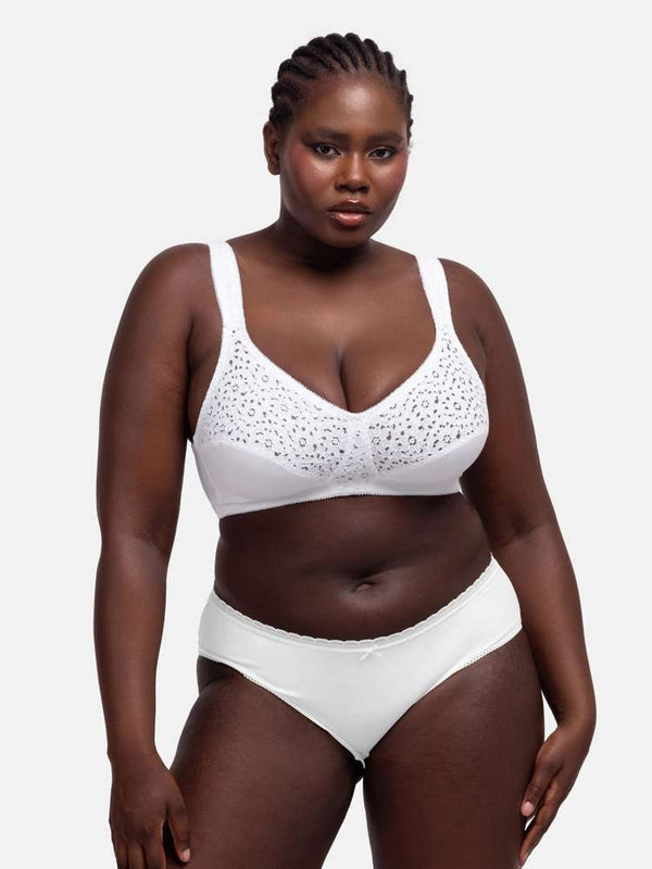 dorina YVONNE NON PADDED BRALETTE WHITE WHITE