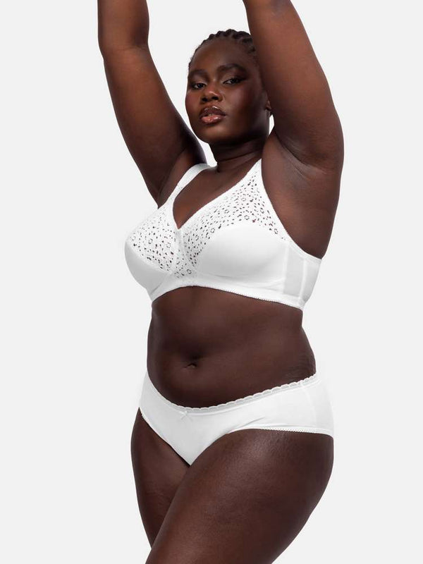 dorina YVONNE NON PADDED BRALETTE WHITE WHITE