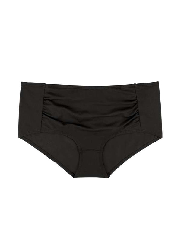 dorina FIJI HIGH WAIST SCULPTING BIKINI BOTTOM BLACK