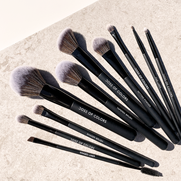 dose of colors Complete Makeup Brushes Set