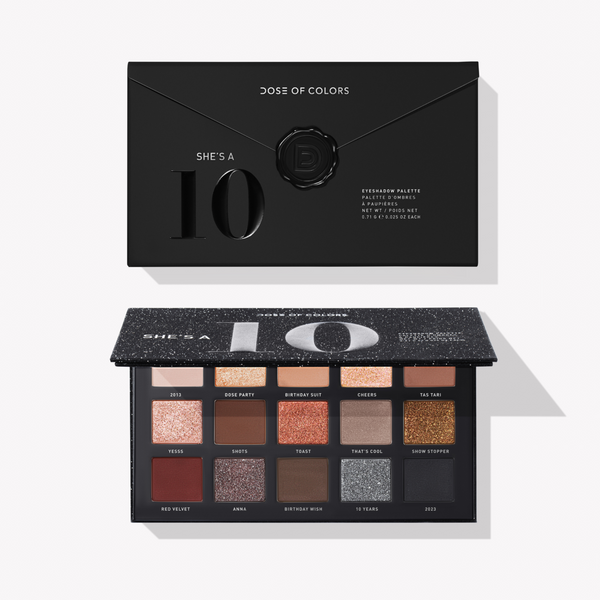 dose of colors She's A 10 Eyeshadow Palette