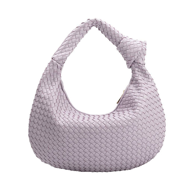 Dottir Brigitte Large Recycled Vegan Shoulder Bag In Lilac