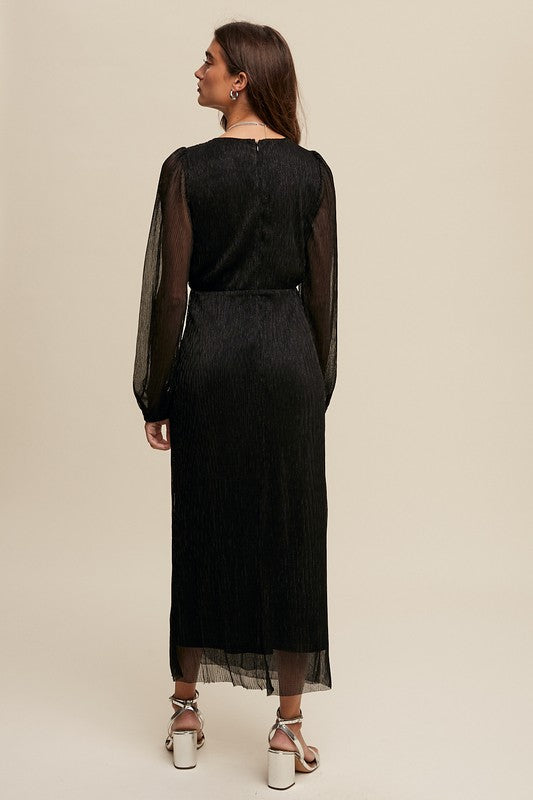 Dottir Adelaide Dress In Onyx
