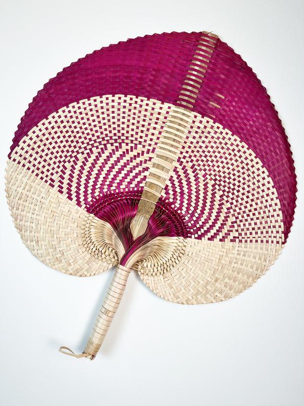 Dottir Balinese Woven Hand Fan - Large