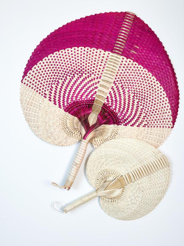Dottir Balinese Woven Hand Fan - Large
