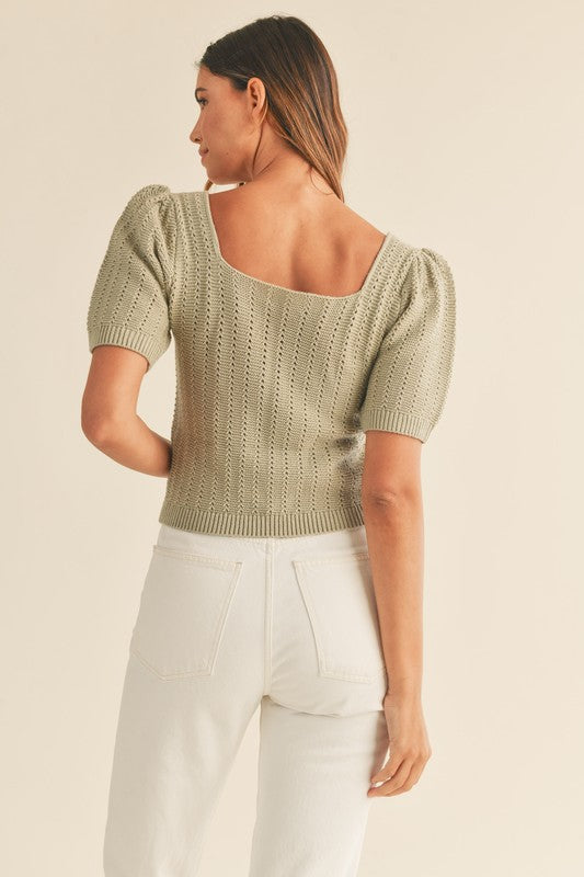 Dottir Brownstone Top (Final Sale)