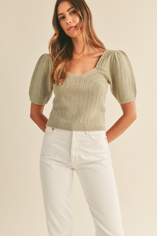 dottir Brownstone Top (Final Sale)