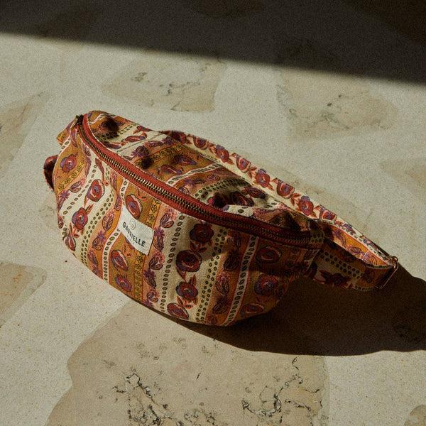 Dottir Cotton Fanny Pack In Flores