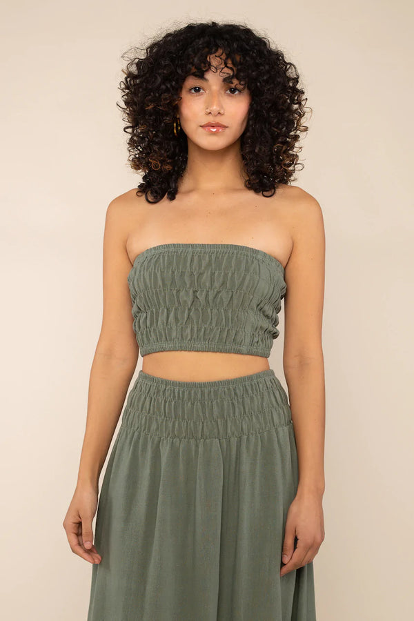 dottir Emma Linen Top (Final Sale)