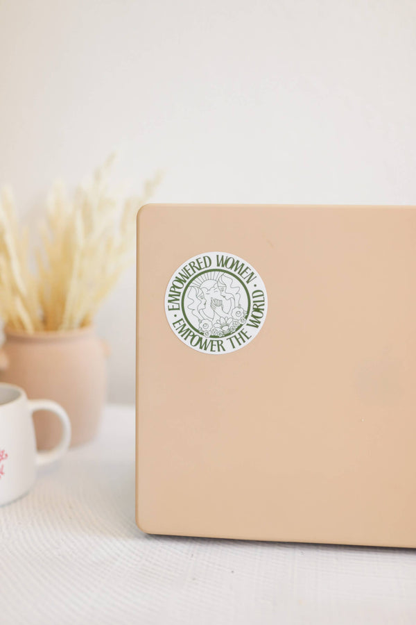 dottir Empowered Women Sticker