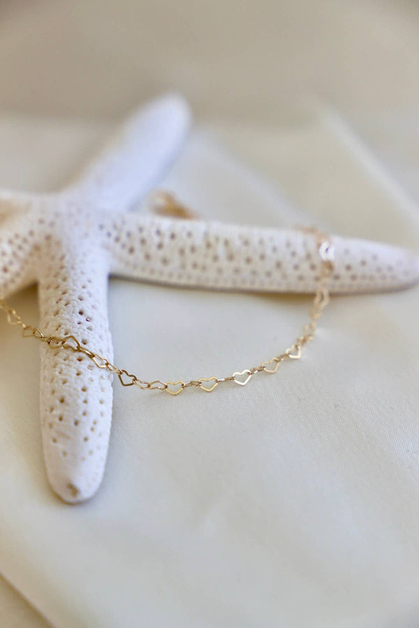 dottir Heart Chain Necklace