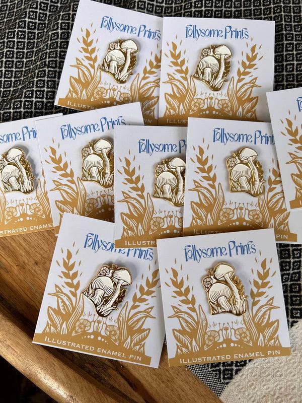 Dottir Hitchhiker Enamel Pin