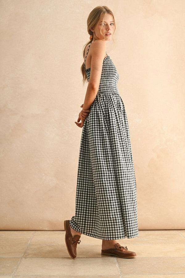 Dottir Iris Dress In Black
