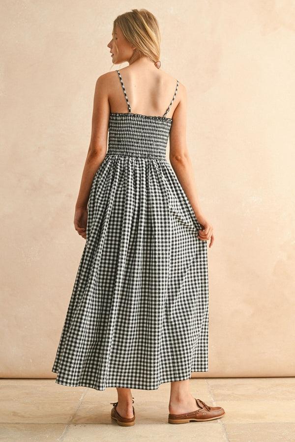 Dottir Iris Dress In Black