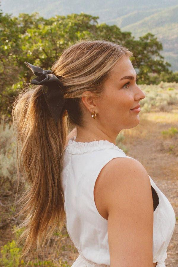 Dottir Keira Banana Claw Clip In Black