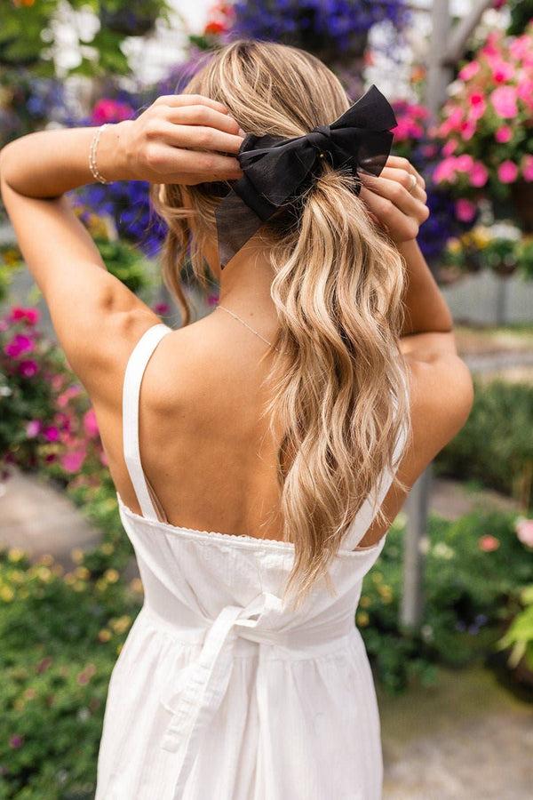 Dottir Keira Banana Claw Clip In Black