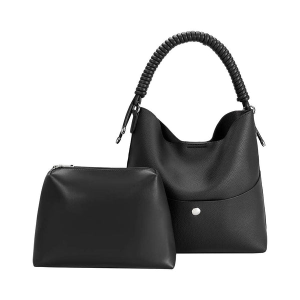 Dottir Molly Recycled Vegan Tote Bag In Black
