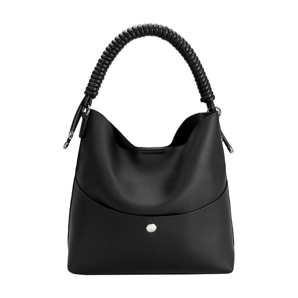 dottir Molly Recycled Vegan Tote Bag in Black
