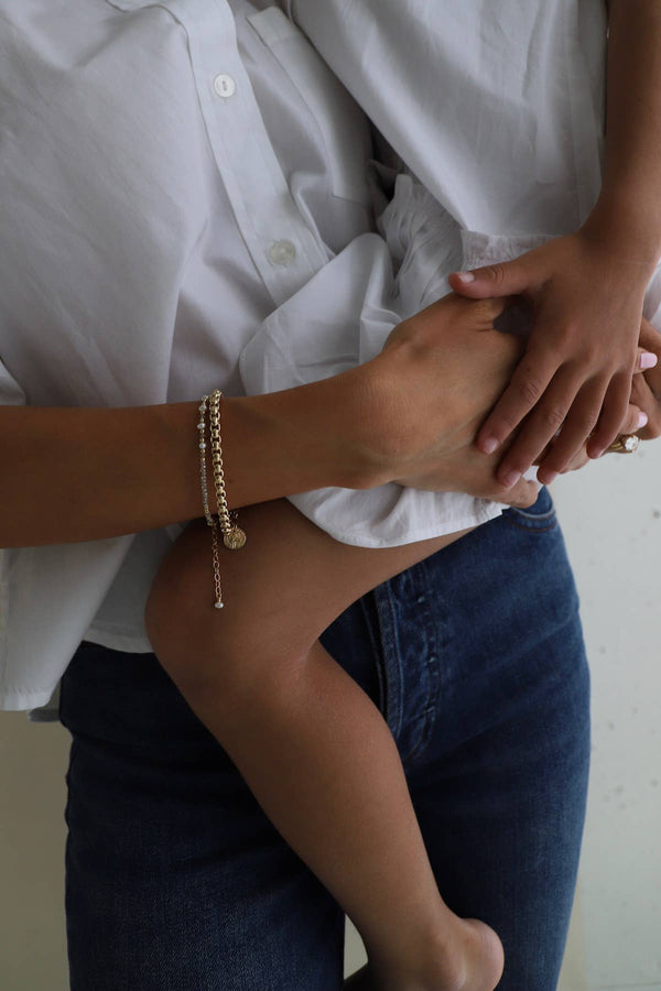 dottir Nova Box Chain Bracelet