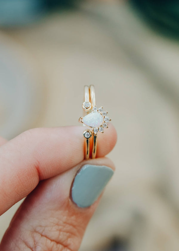 Dottir Opal Burst Ring