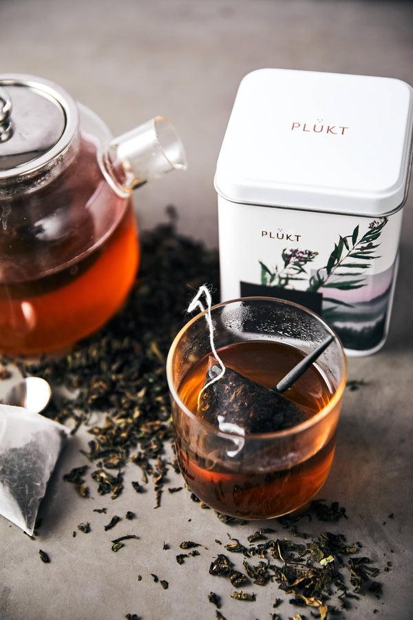 Dottir PLŪKT Nordic Black Organic Herbal Tea