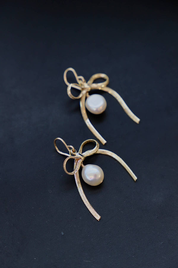 dottir Sloane Earrings in Gold