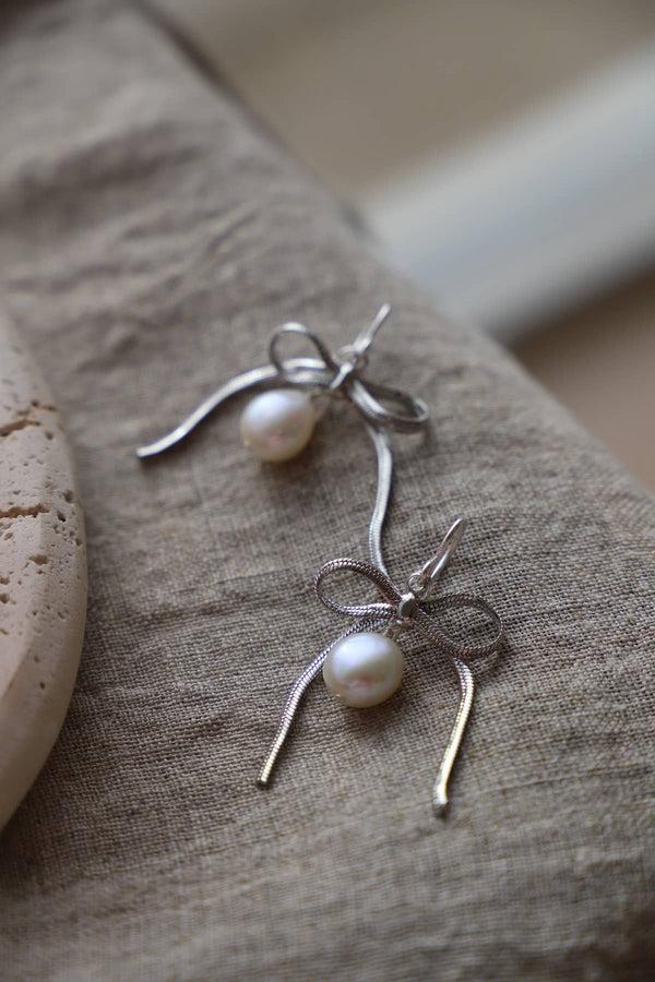 dottir Sloane Earrings in Silver