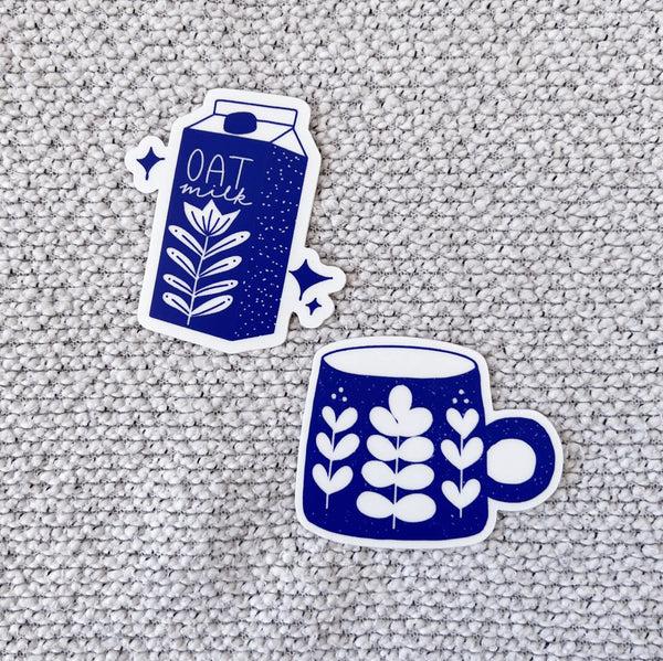 Dottir Speckled Mug Sticker