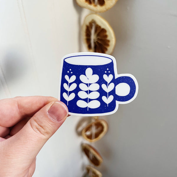 dottir Speckled Mug Sticker