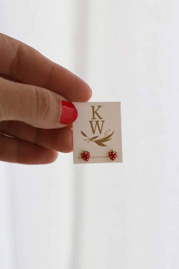 Dottir Strawberry Studs