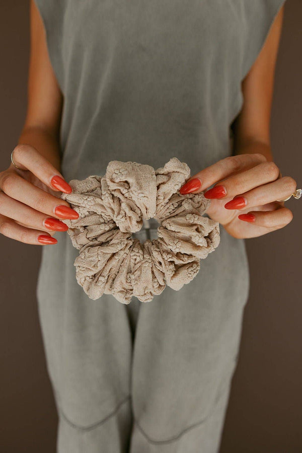 Dottir The One Scrunchie In Cocoa