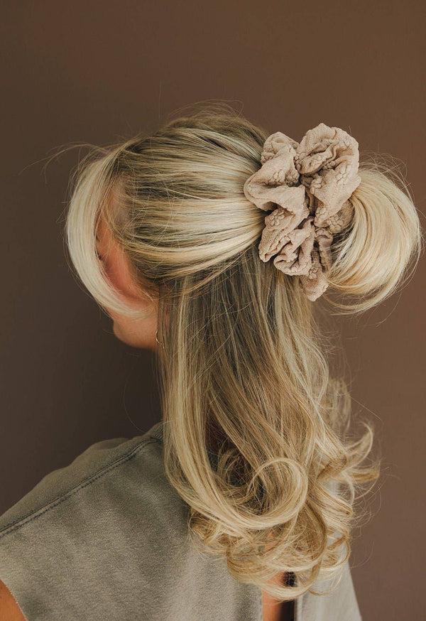 dottir The One Scrunchie in Cocoa