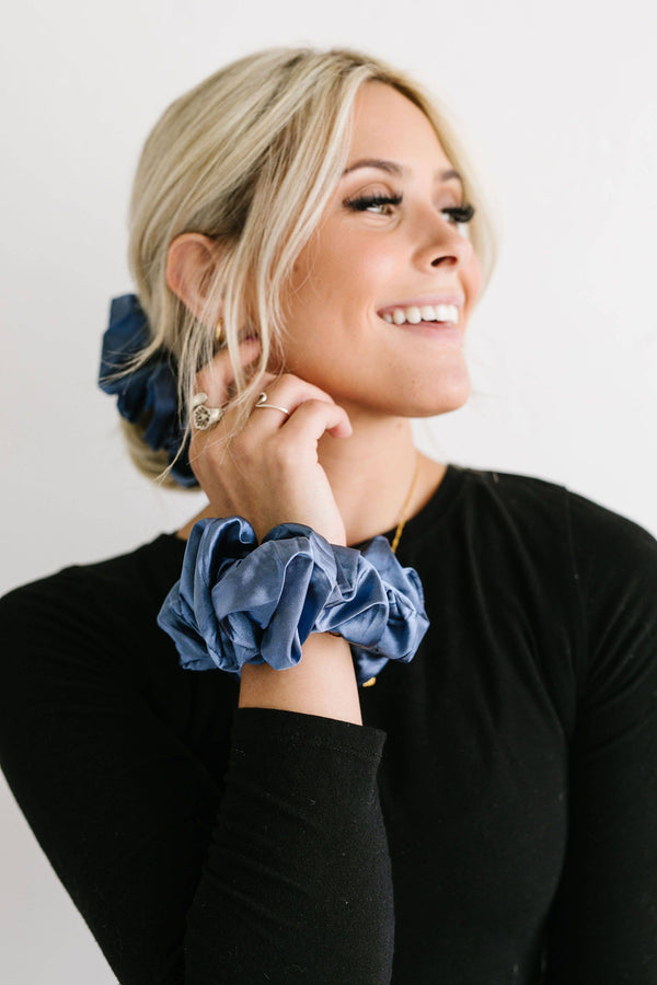 Dottir The One Scrunchie In Midnight