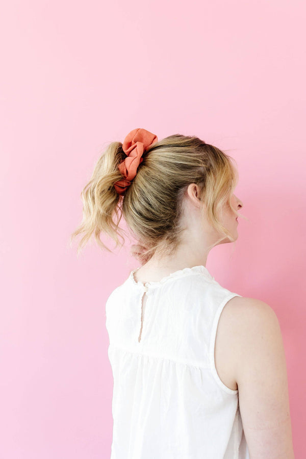 Dottir The One Scrunchie In Terracotta