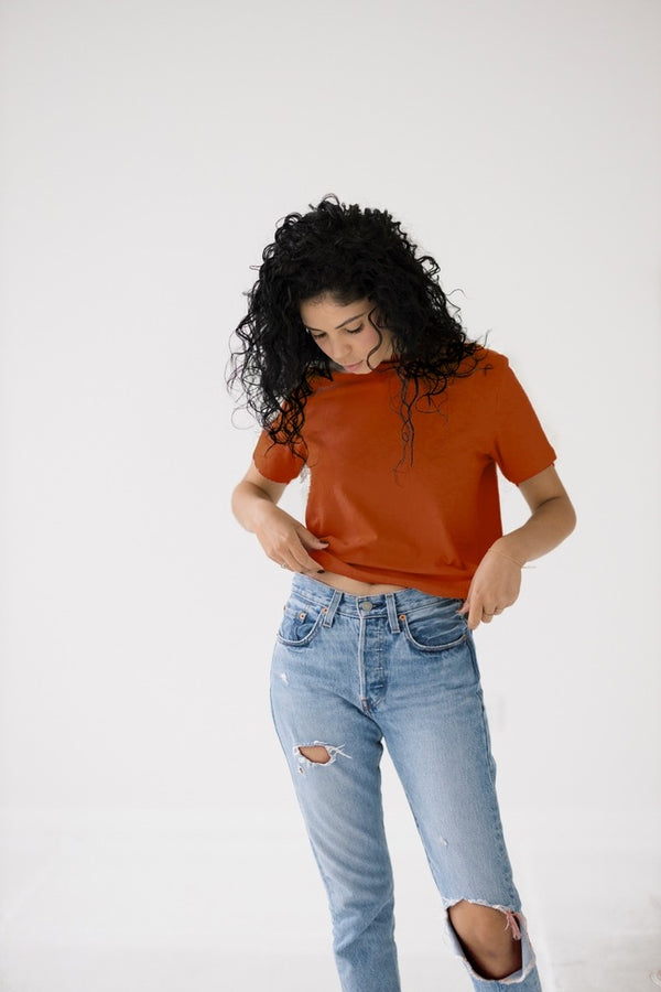 Dottir The Perfect Crop In Ginger