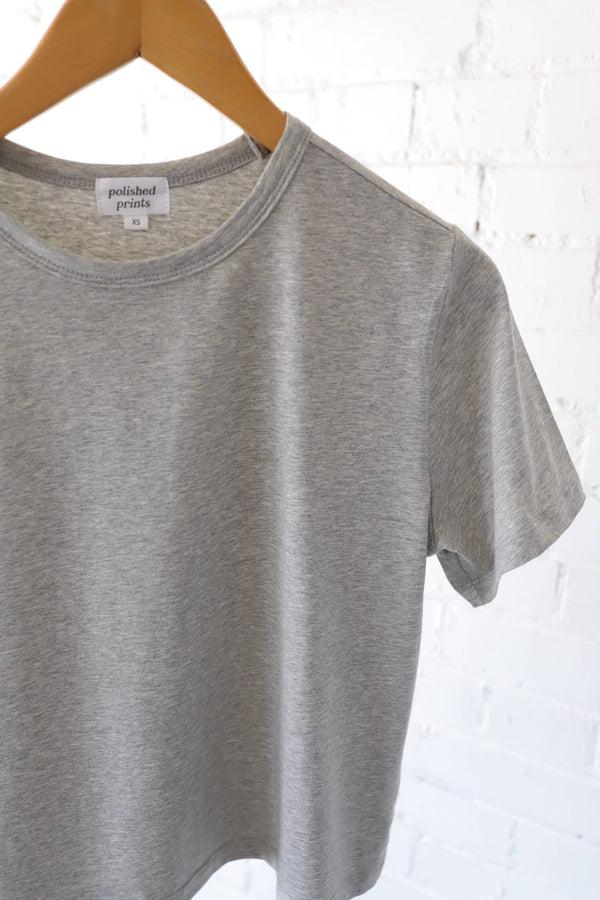 Dottir The Perfect Crop In Heather Gray