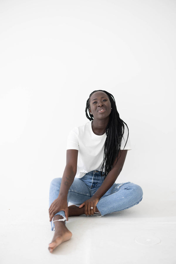 dottir The Perfect Crop in Pure White